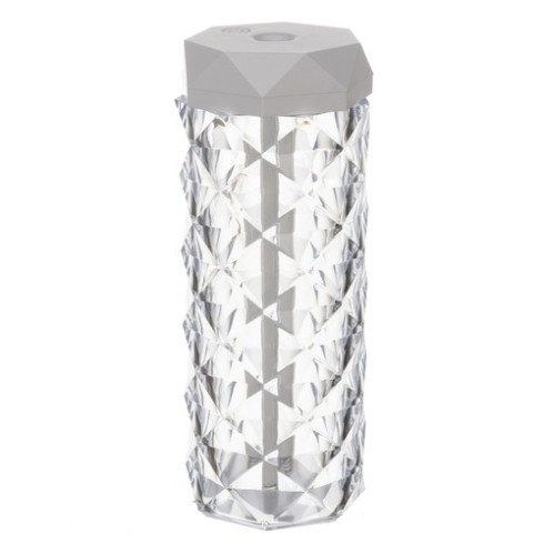 Zvlhčovač vzduchu - krištáľová lampa, RGB, 400 ml