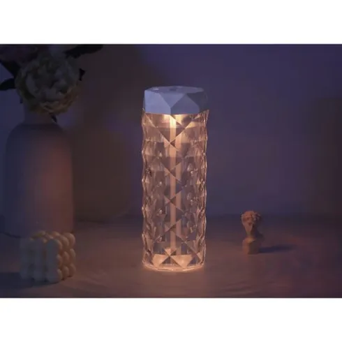 Zvlhčovač vzduchu - křišťálová lampa, RGB, 400 ml