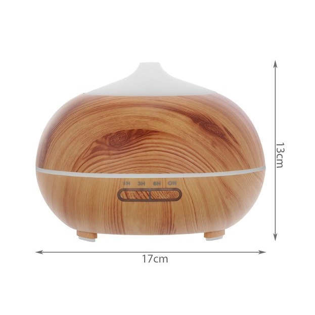 Zvlhčovač vzduchu s ionizátorom 300 ml - svetlo hnedý