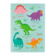  Zápisník pro děti A4 - dinosauři