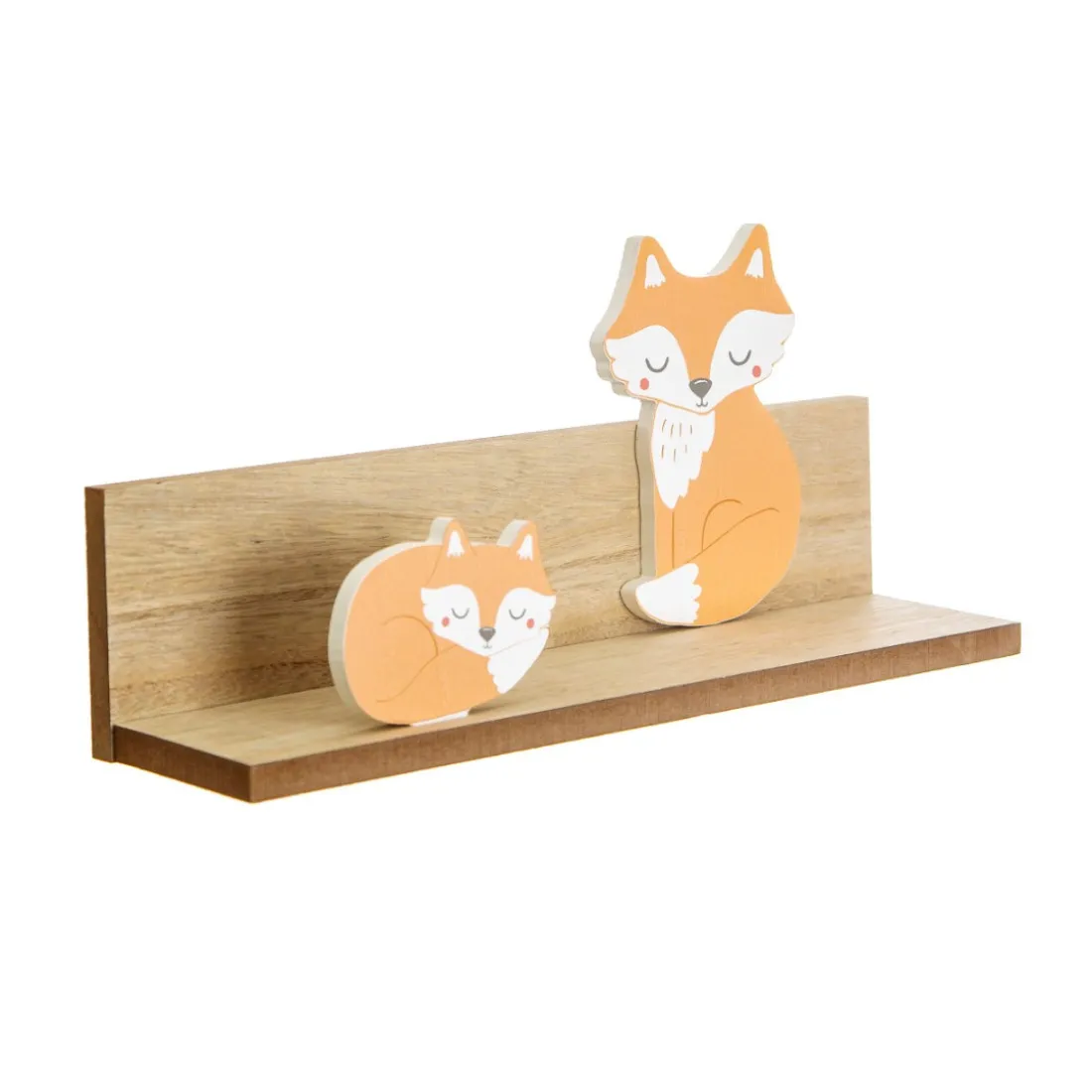 Detská polička na stenu Líška
