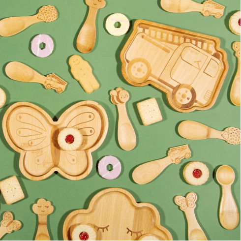 Dětská sada lžic Hasičské auto - set 3 ks