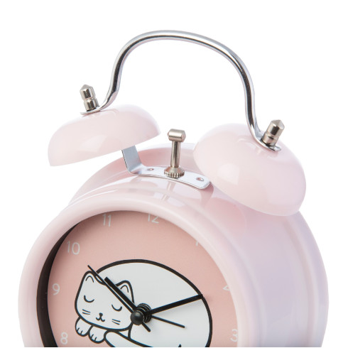 Detský budík s motívom mačičky