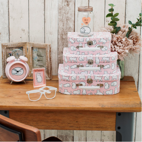 Detský budík s motívom mačičky