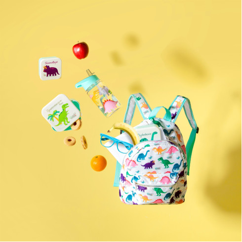 Láhev na vodu s motivem dinosaurů 400 ml