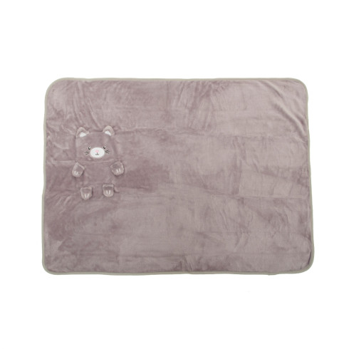 Jemná flísová detská deka - Mačička