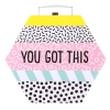 Kartonový kufřík YOU GOT THIS - větší