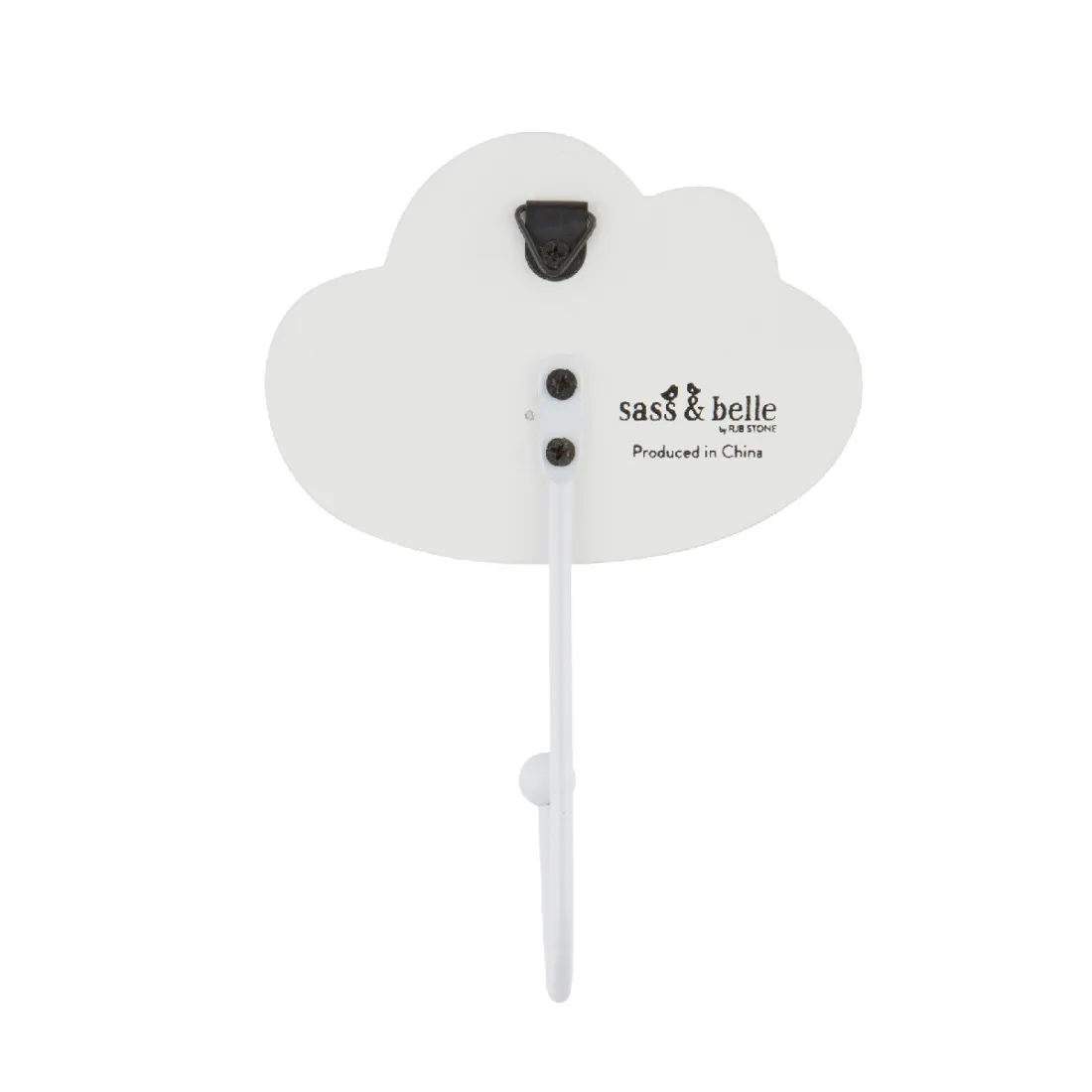 Kovový háček na zeď Obláček