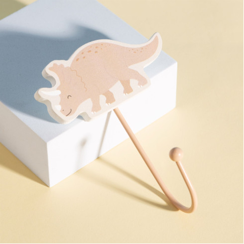 Kovový háček na zeď Triceratops