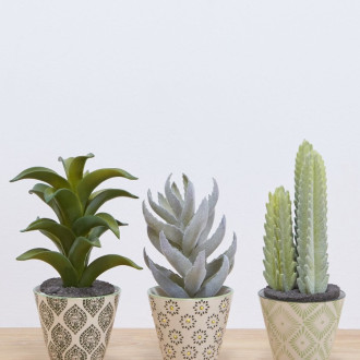 Minimalisticé kvetináče Boho - set 3 kusov