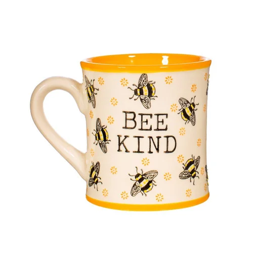 Porcelánový hrnček Bee Kind 400 ml