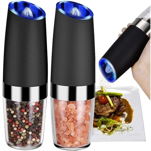 Sada elektrických mlynčekov na soľ korenie 2ks