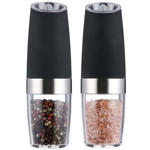 Sada elektrických mlynčekov na soľ korenie 2ks