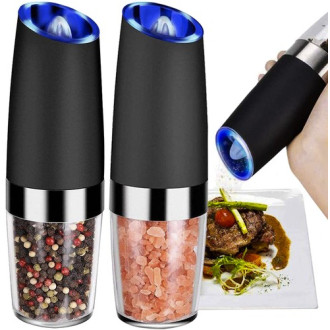 Sada elektrických mlynčekov na soľ korenie 2ks