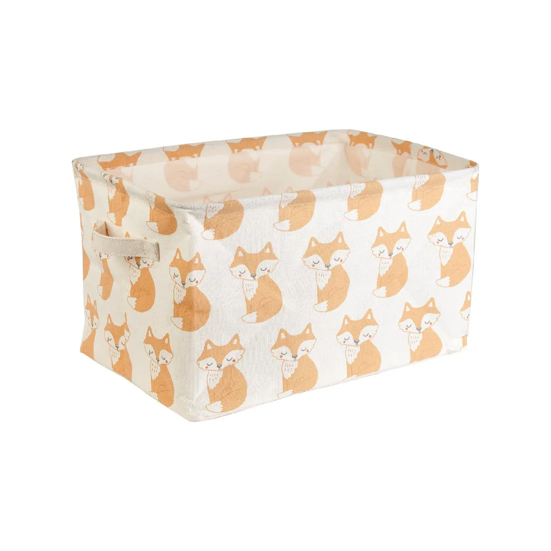 Úložné košíky s motívom líšky - set 2 ks