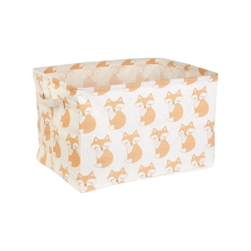 Úložné košíky s motívom líšky - set 2 ks