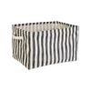 Úložné pruhované košíky - set 2 ks