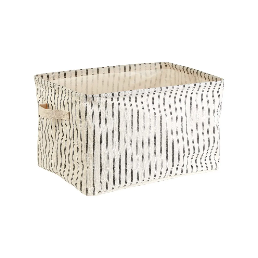 Úložné pruhované košíky - set 2 ks