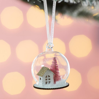 Vianočná guľa Home Sweet Home
