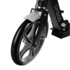 Detská skladacia mestská kolobežka, čierno-sivá