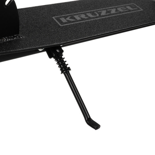 Detská skladacia mestská kolobežka, čierno-sivá