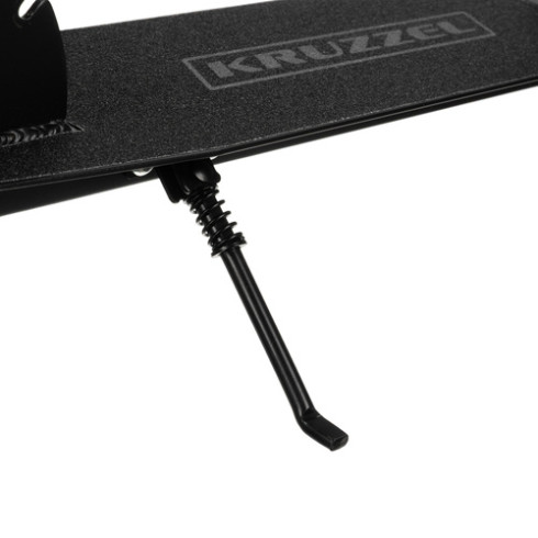 Dětská skládací městská koloběžka, černo-šedá