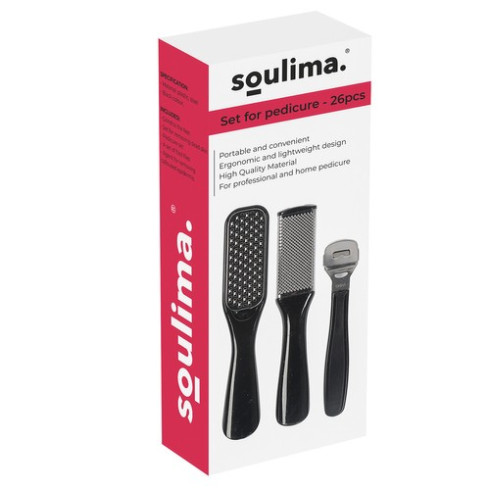 Sada nástrojov pre pedikúru - 26 dielna
