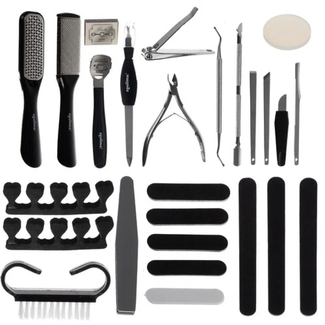Sada nástrojov pre pedikúru - 26 dielna