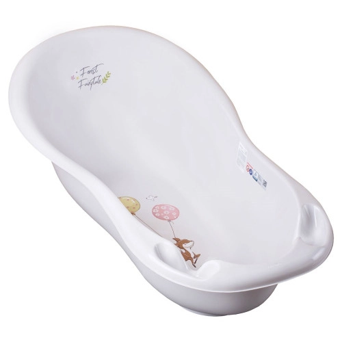 Anatomická ergonomická vanička pro miminka 102 cm - béžová s motivem srnky