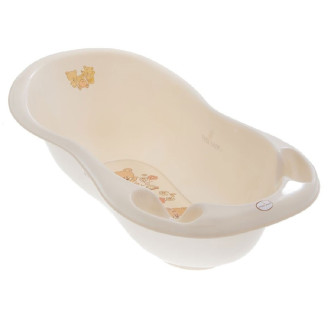 Anatomická ergonomická vanička pre bábätká 102 cm - Béžový medvedík