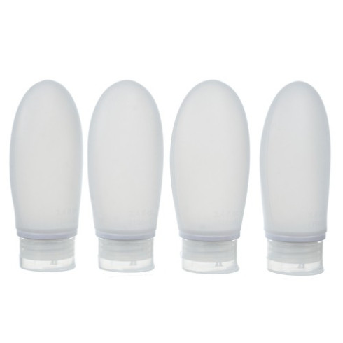 Cestovní kosmetická taška s lahvičkami do letadla - 10 dílná sada