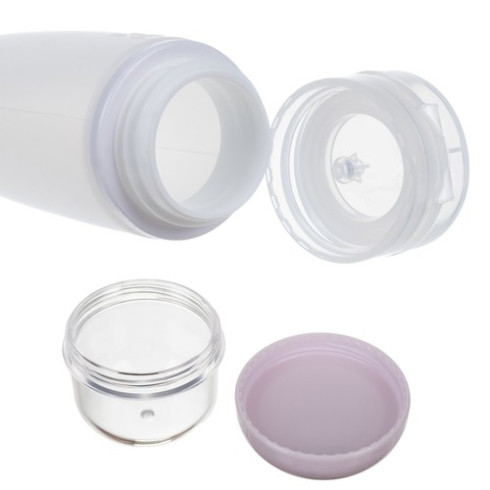 Cestovní kosmetická taška s lahvičkami do letadla - 10 dílná sada