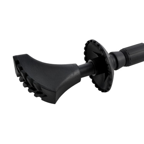 Čierne trekingové palice + príslušenstvo - sada 2 ks