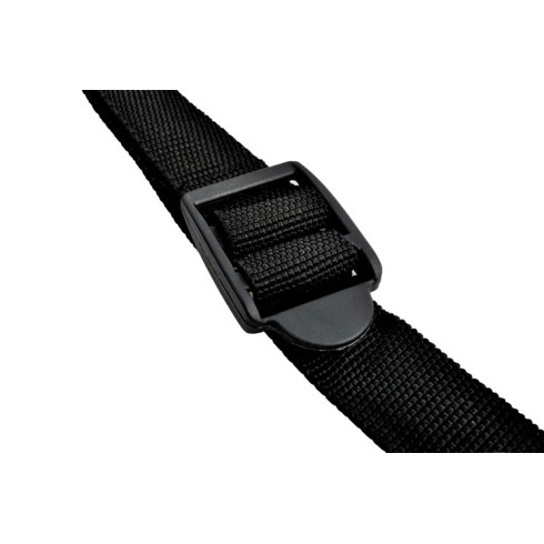 Čierne trekingové palice + príslušenstvo - sada 2 ks