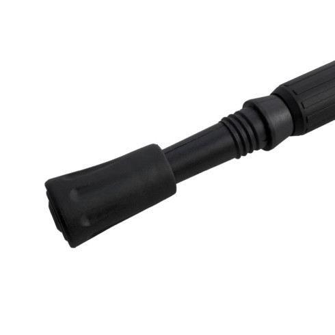 Čierne trekingové palice + príslušenstvo - sada 2 ks