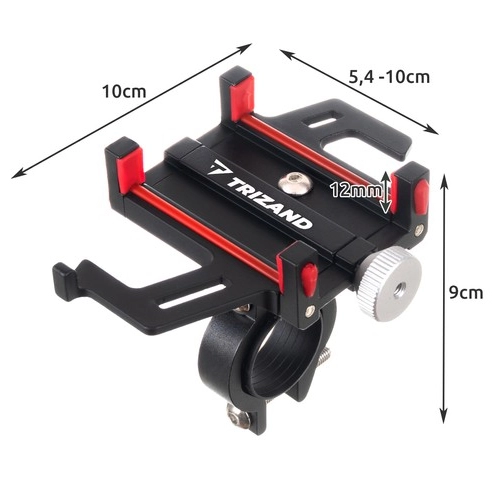 Držiak na bicykel na telefón s gumičkou