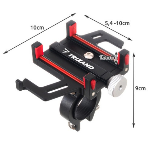 Držiak na bicykel na telefón s gumičkou