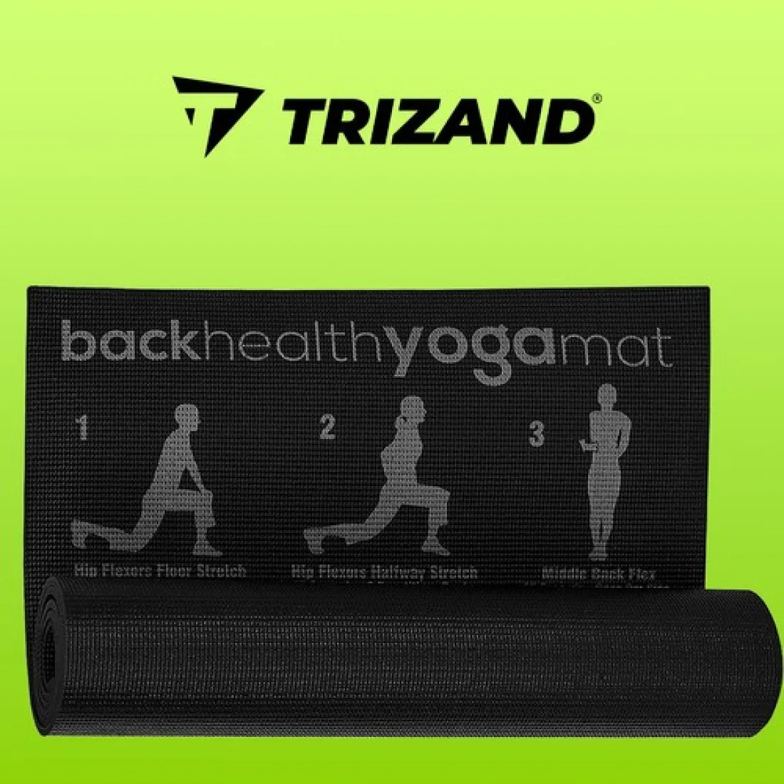 Fitness podložka na jógu s cvičebným plánom