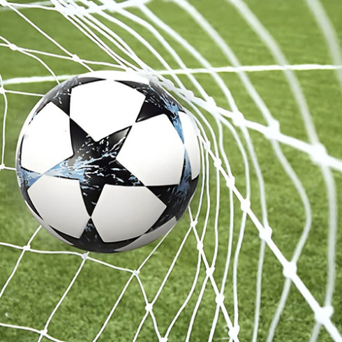 Náhradní síť na kovovou fotbalovou branku – 213 × 150 × 90 cm