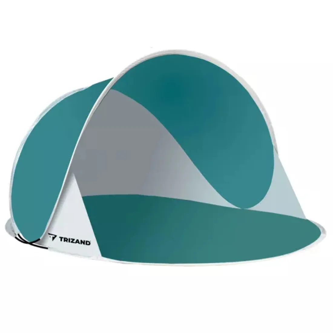 Plážový stan - stínítko 190x86x120cm - modře šedý