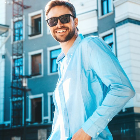 Polarizačné slnečné okuliare - čierne