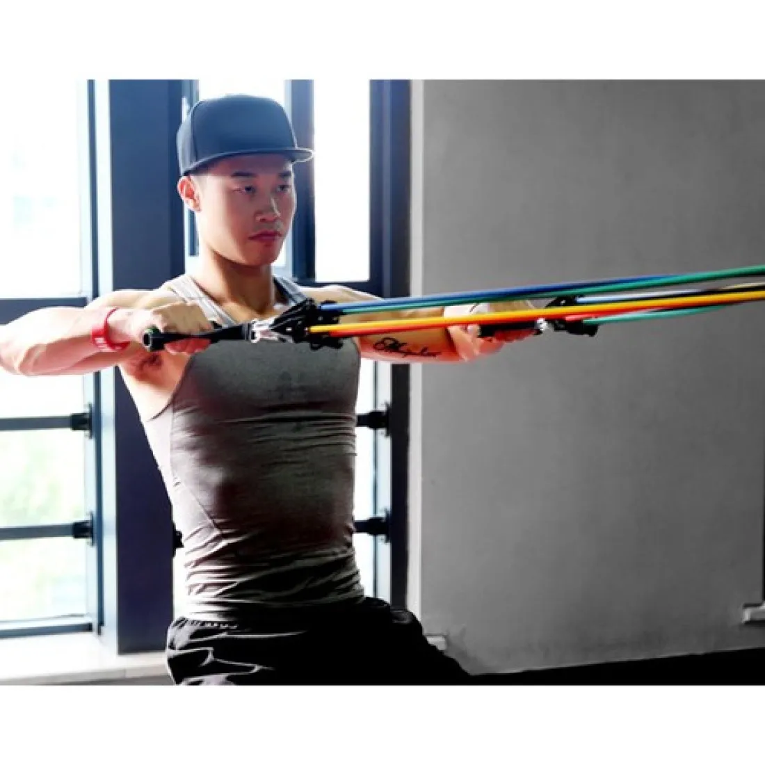 Sada odporových gúm na posilňovanie - 5 ks