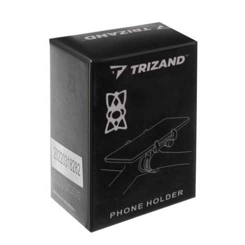 Silikónový držiak na mobil na bicykel - čierny