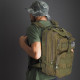 Športový turistický vojenský batoh / ruksak - zelený 
