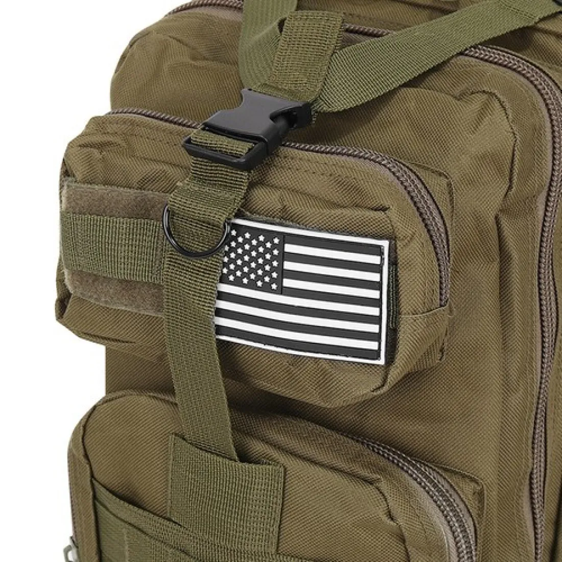 Sportovní turistický vojenský batoh / batoh - zelený