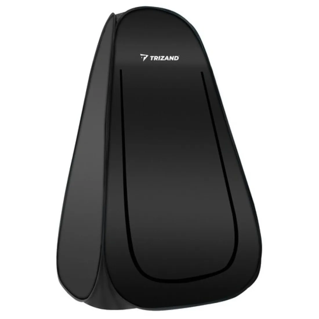 Sprchový stan, šatna a toaleta v jednom 190 x 110 x 110 cm černý