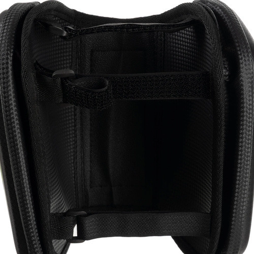 Voděodolná cyklistická taška s dotykovým pouzdrem na mobil, černá