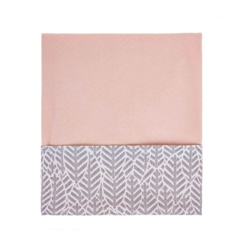 Detská obojstranná deka Velvet Womar 75x100 sivo-lososová