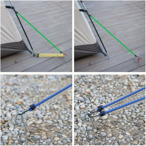 Nastaviteľné upevňovacie popruhy, 2,5 cm x 363 cm