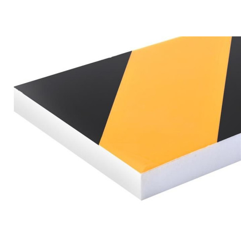 Ochranný penový pás na stenu na dvere auta, 50 x 10 x 1,5 cm